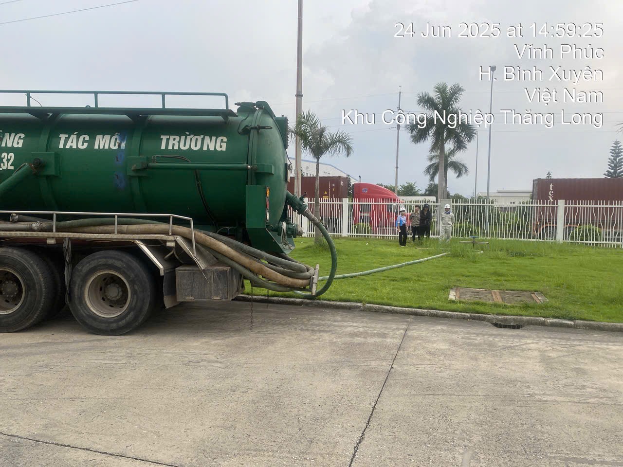 Quy trình hút hầm cầu tại Vĩnh Yên chuyên nghiệp