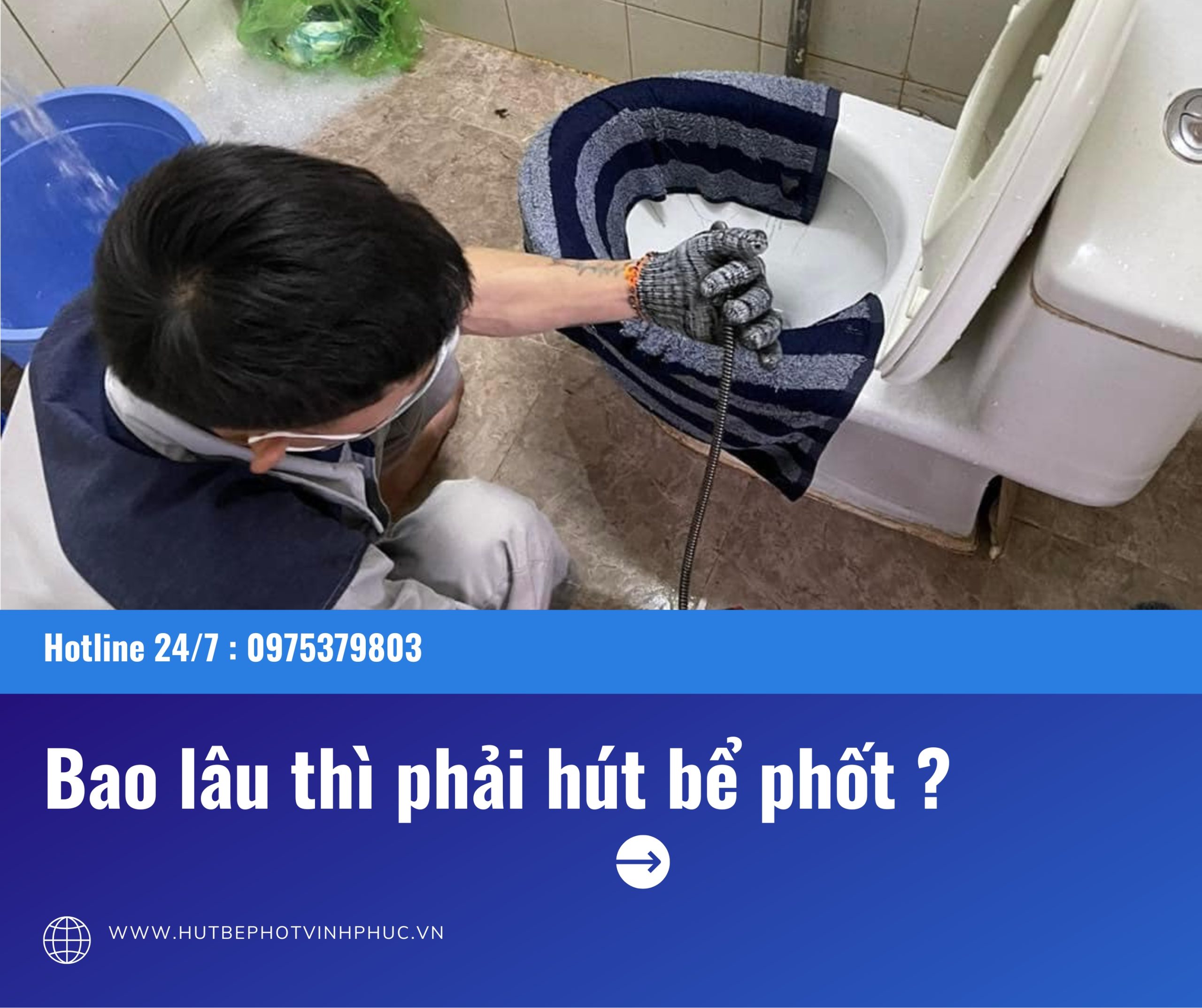 Bao lâu thì phải hút bể phốt?