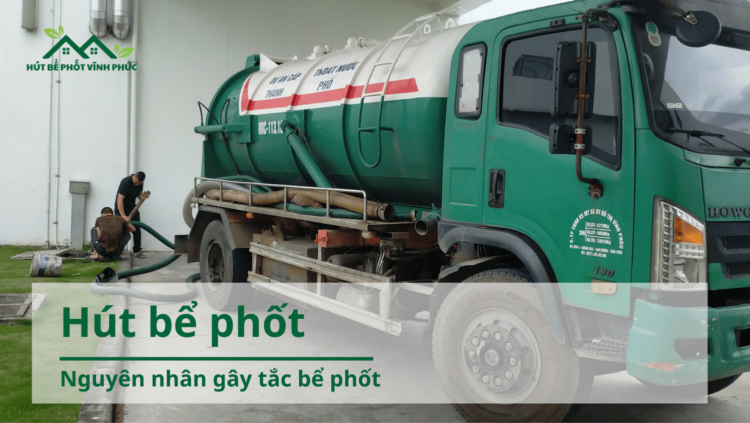 Nguyên nhân gây tắc bể phốt