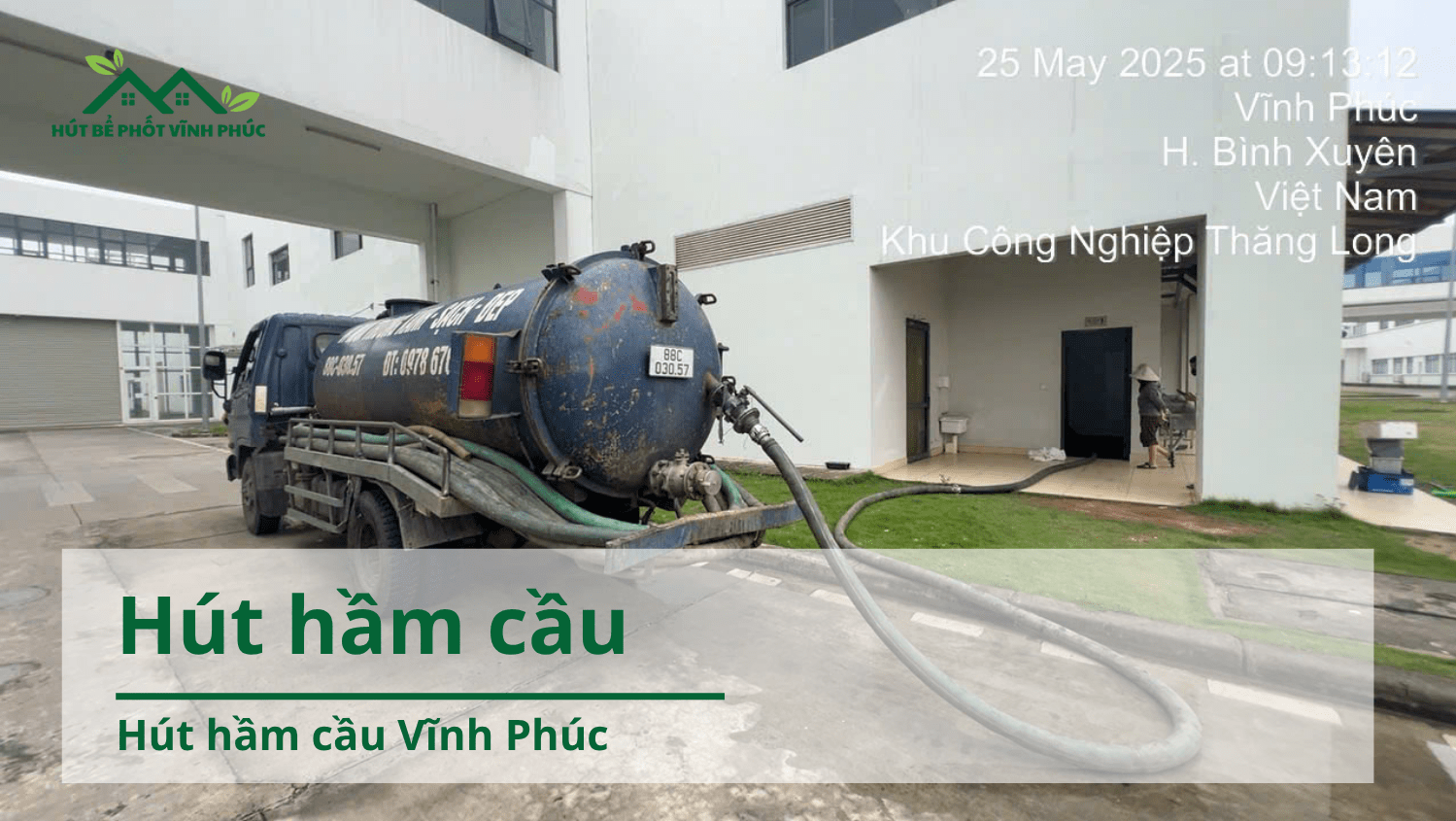 Hút hầm cầu Vĩnh Phúc