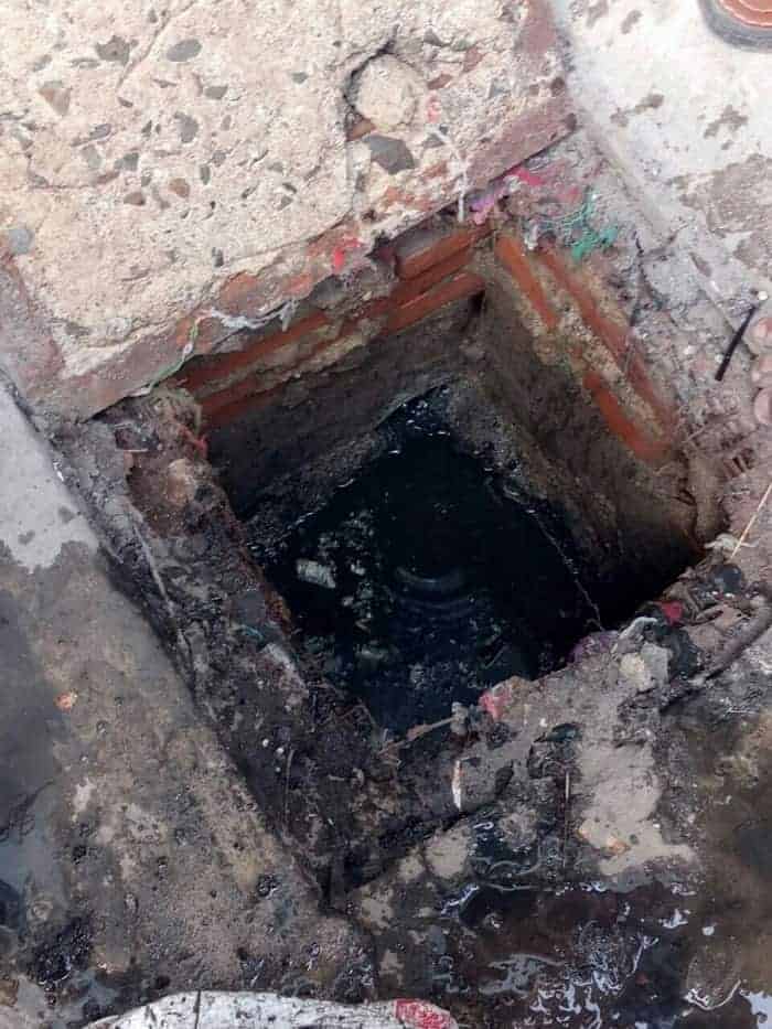 Nguyên nhân hố ga bị tắc