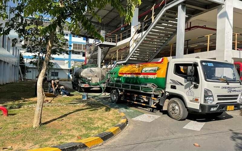 Quy trình hút hầm cầu tiêu chuẩn cho doanh nghiệp